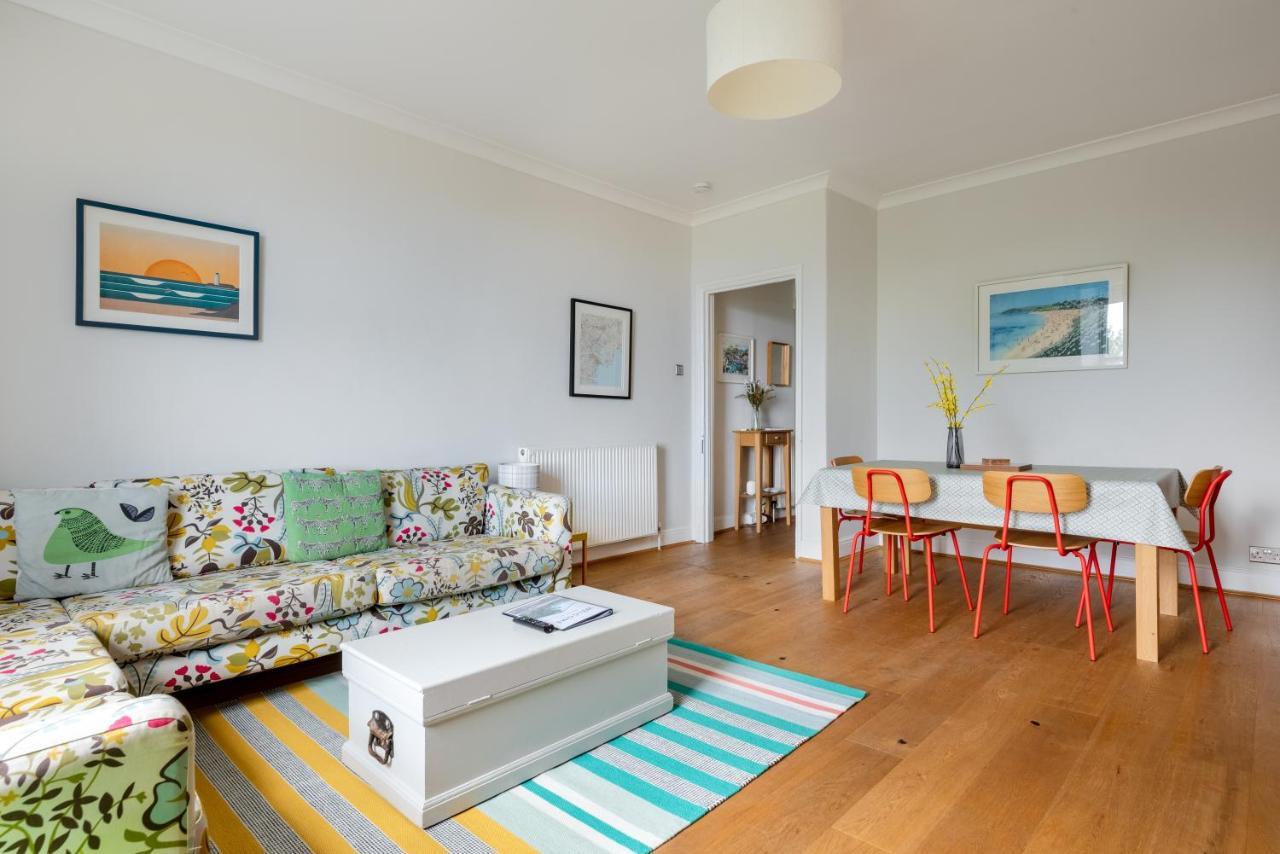 Manacles - Spacious Flat Near Beach With Sea Views & Parking Falmouth Exterior foto